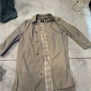 Hart Schaffner Marx Khaki Trench Coat